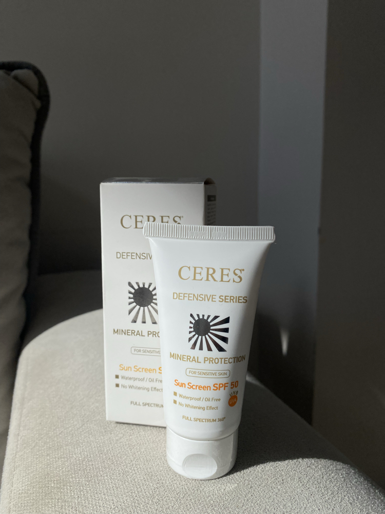 Ceres mineral protection sun screen spf50