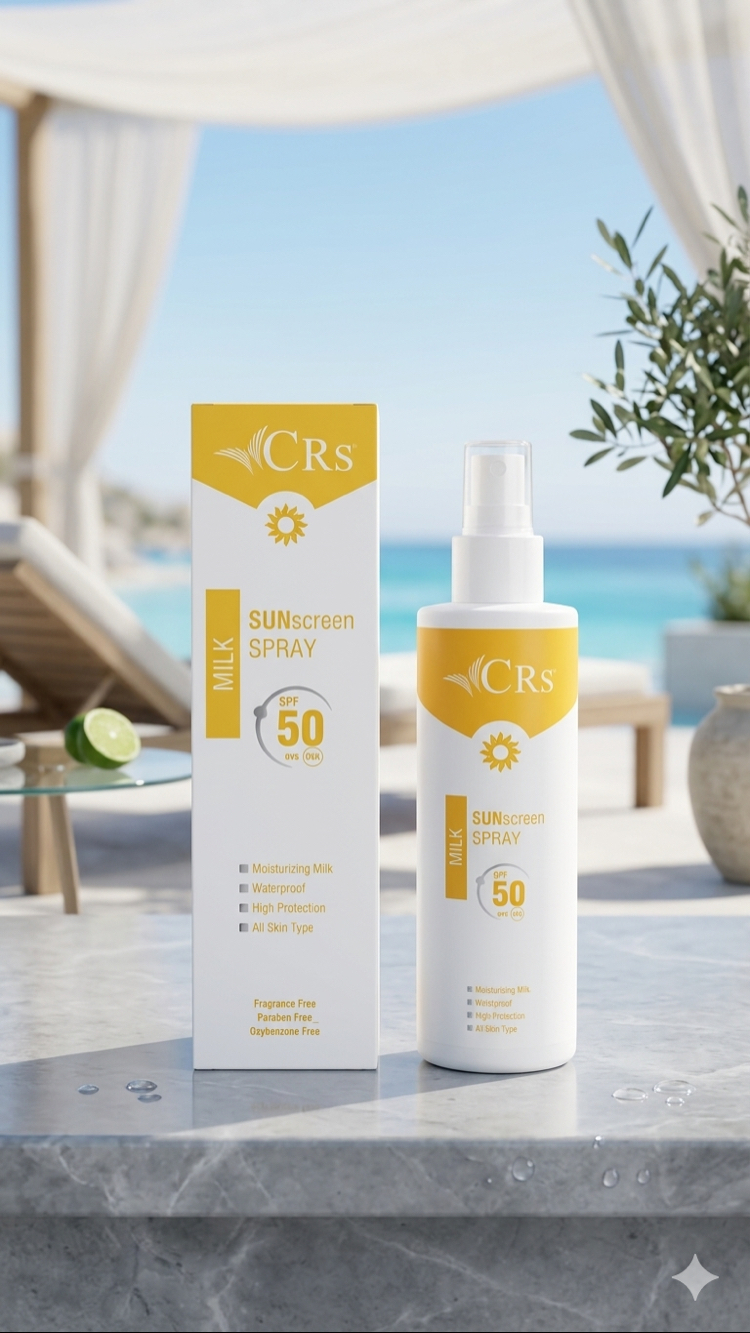 CRS Milk Sunscreen Spray SPF 50+