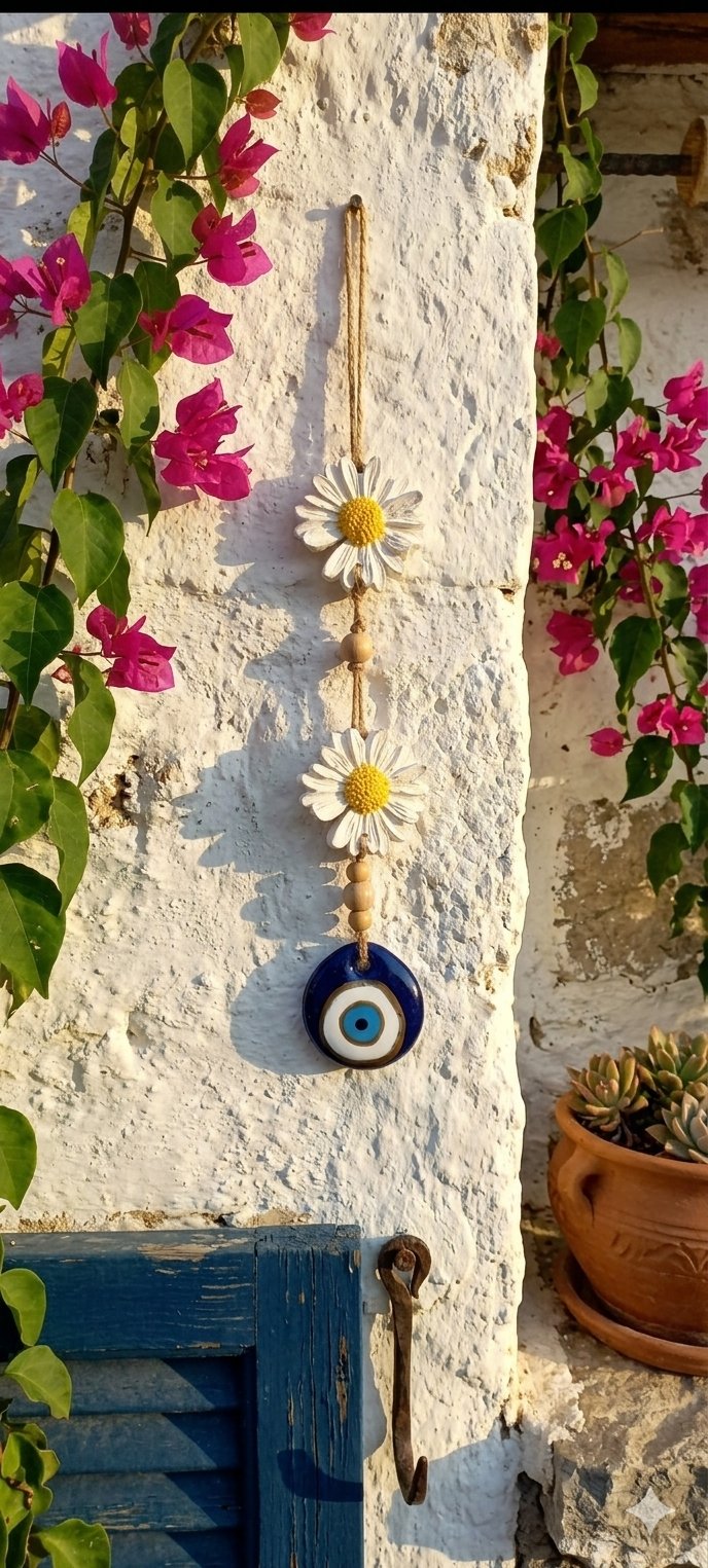 Papatyalı Duvar Süsü