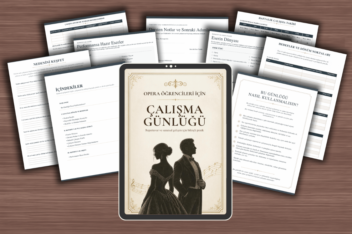 Opera Öğrencileri İçin Çalışma Günlüğü