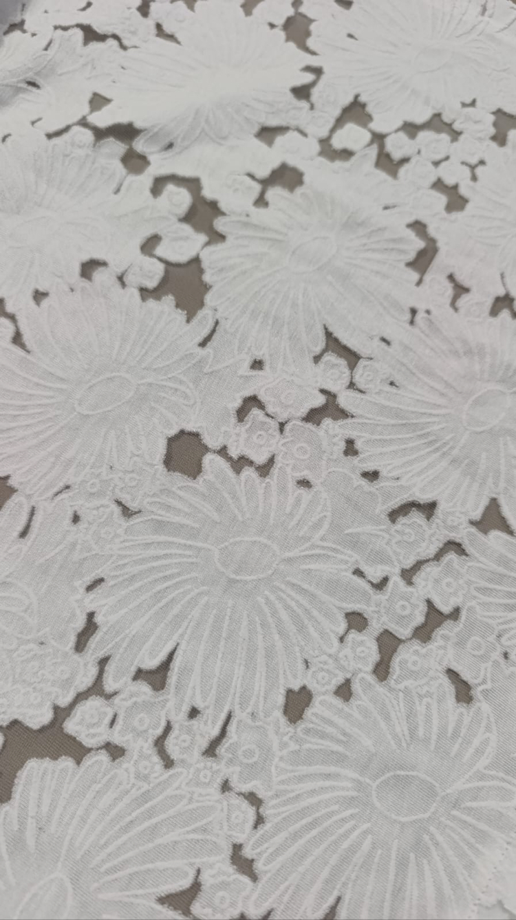 White Flower Kaftan