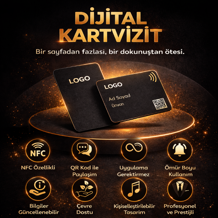 Karéa | NFC Özellikli Dijital Kişiye Özel Tasarım Kartvizit