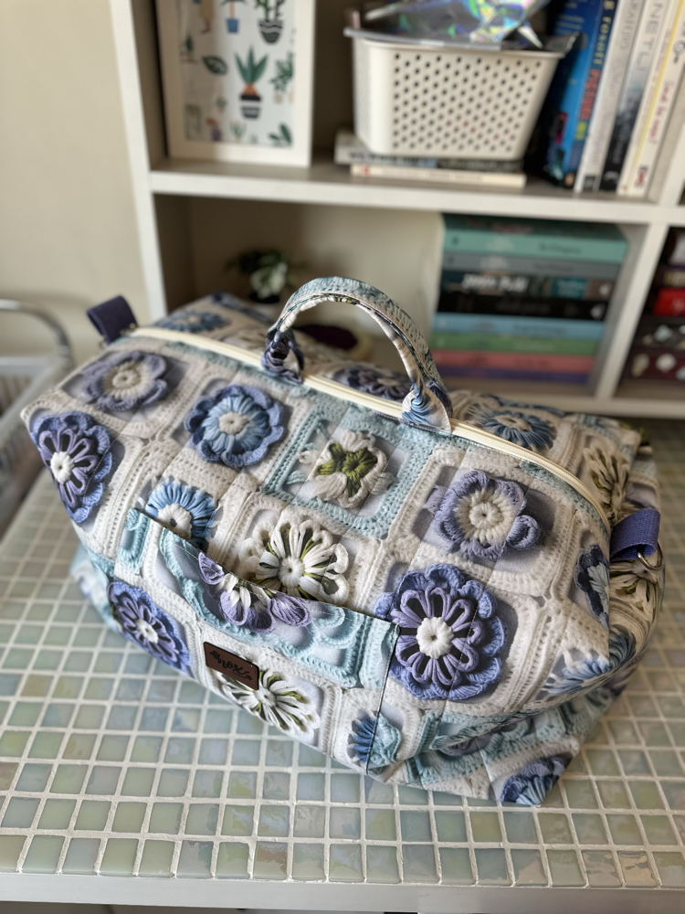 3D Motifli XXL Çanta