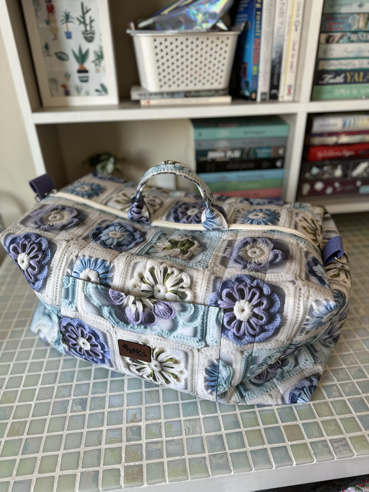 3D Motifli XXL Çanta
