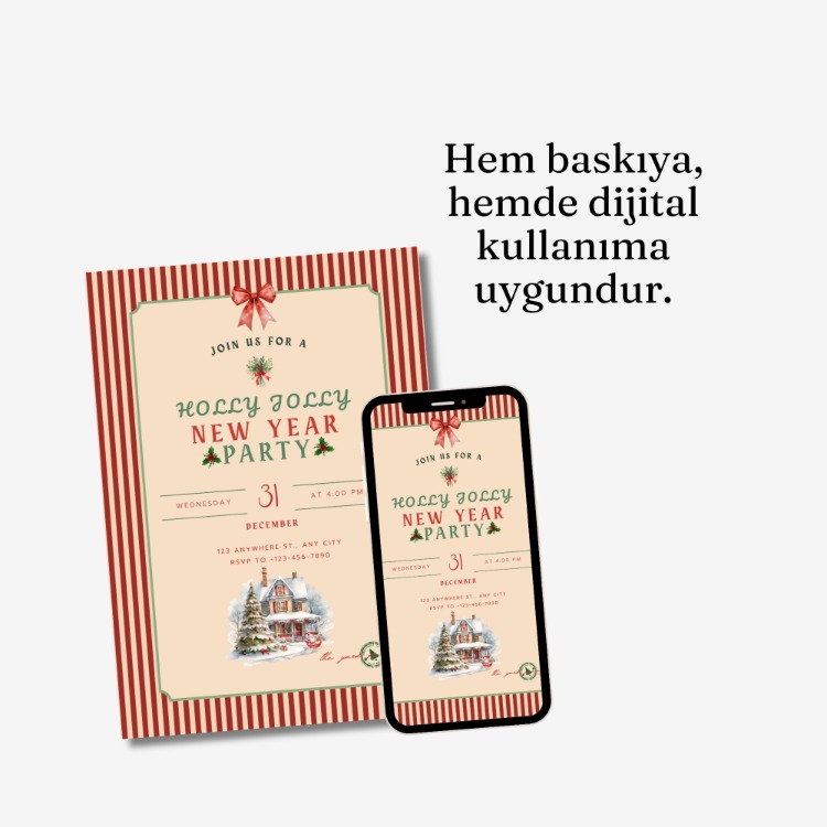 Red Velvet I Yılbaşı Davetiyesi