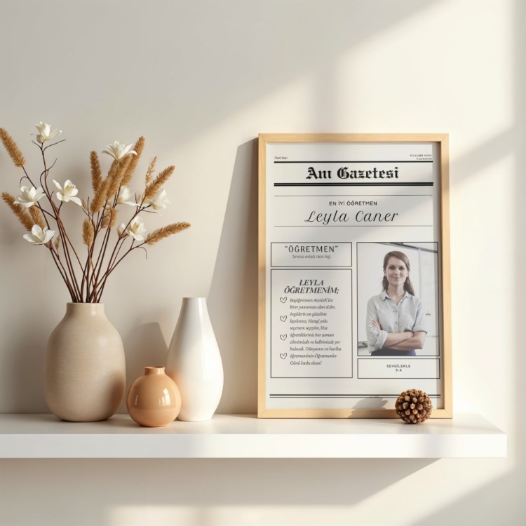 Anı Gazetesi - Öğretmenler Günü Hediyesi