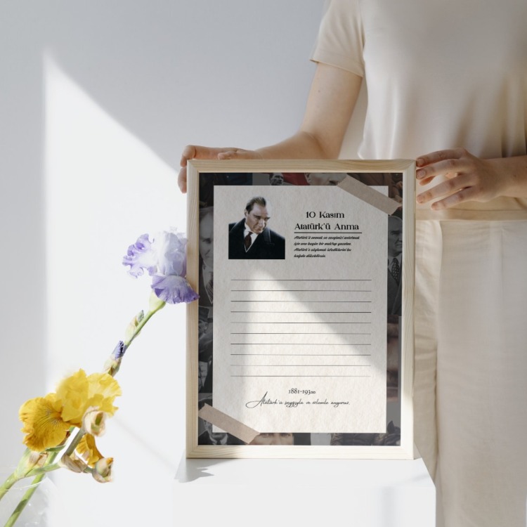 10 Kasım Atatürk'ü Anma - Atatürk'e Mektup