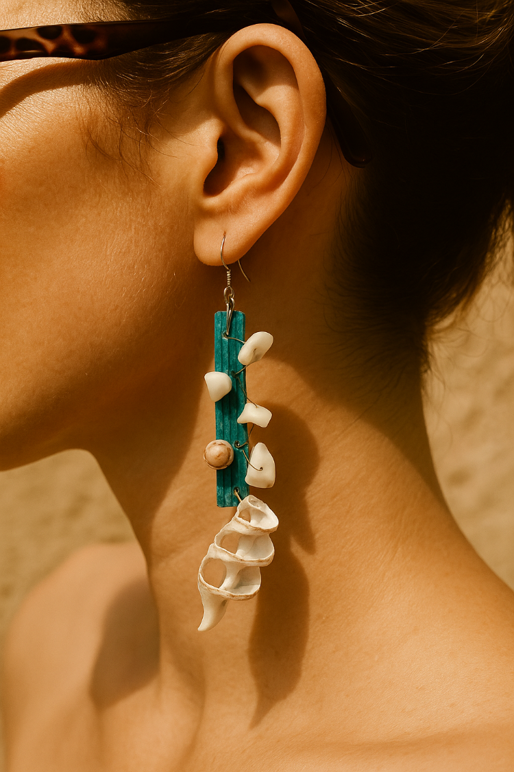 Handmade Seashell Earrings