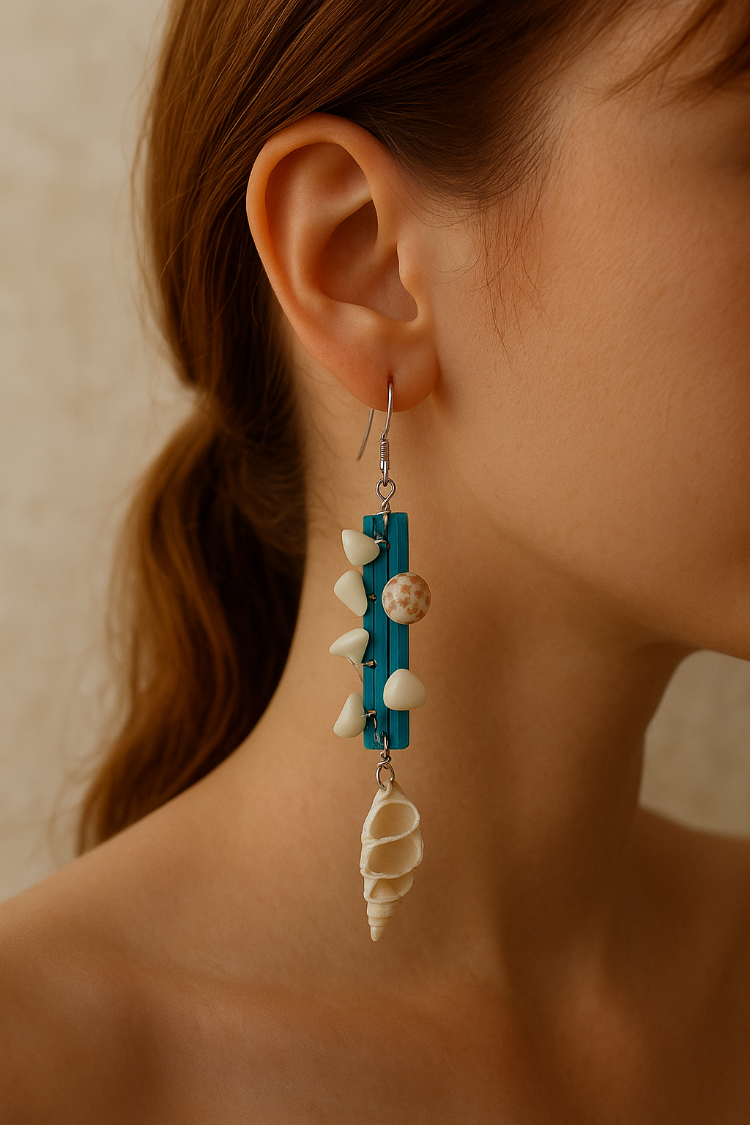 Handmade Seashell Earrings