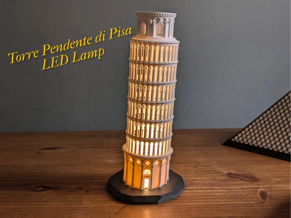 pisa kulesi ledli lamba