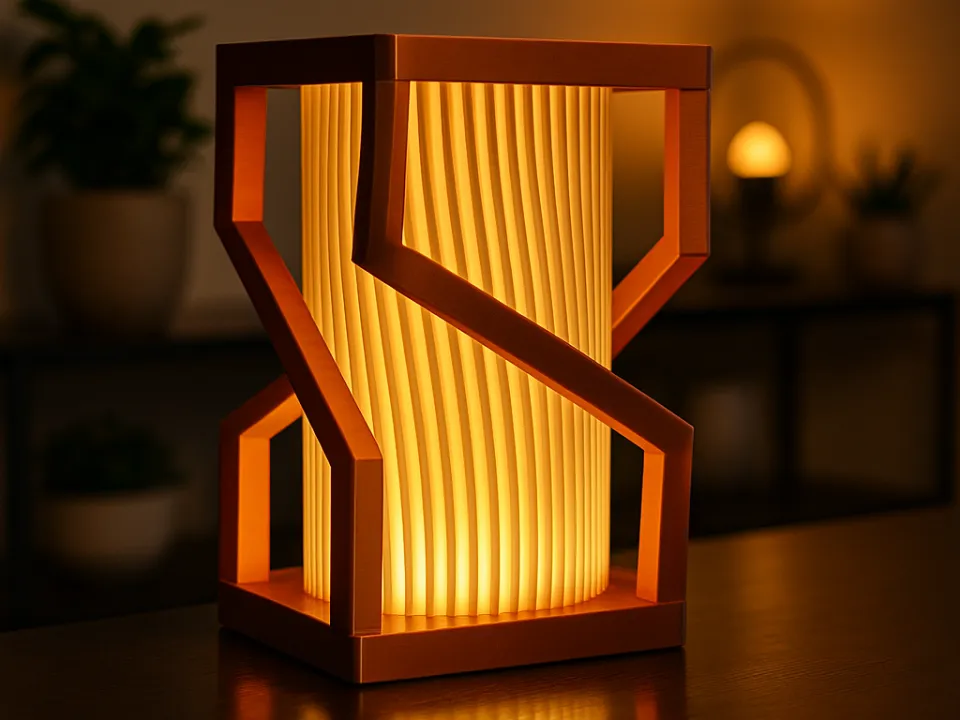 Modern copper lamba