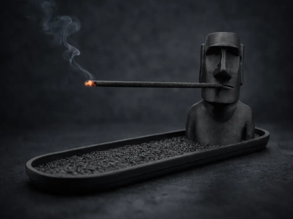 Moai tütsü tutacağı