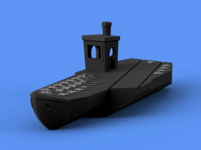 Benchy Uçak Gemisi Modeli