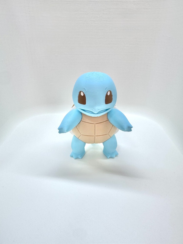 Özel Üretim Squirtle (Pokémon) 3D Baskı Koleksiyon Figürü (10 cm)
