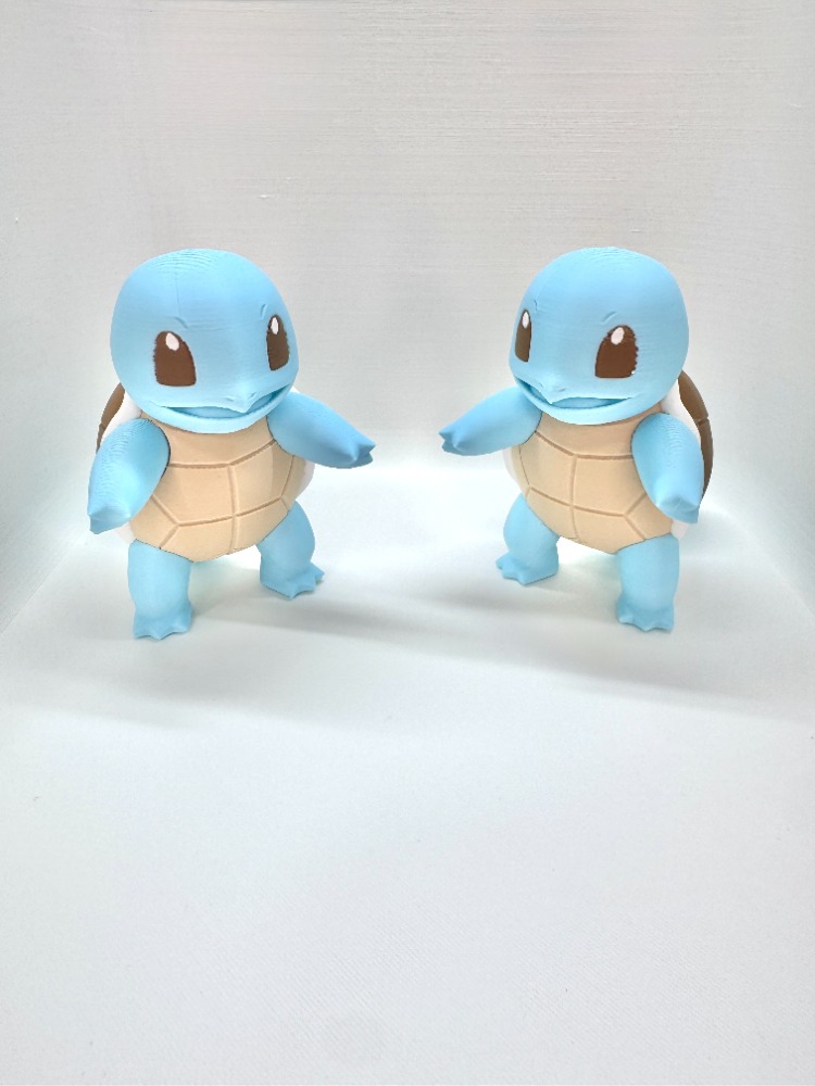 Özel Üretim Squirtle (Pokémon) 3D Baskı Koleksiyon Figürü (10 cm)
