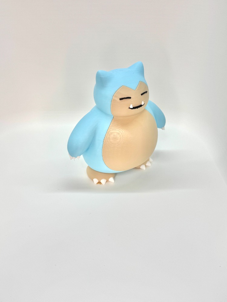 Özel Üretim Snorlax (Pokémon) 3D Baskı Koleksiyon Figürü (10 cm)