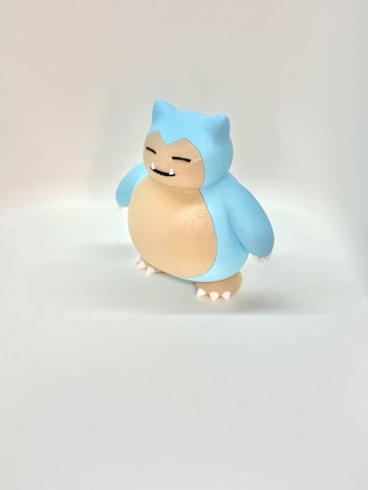 Özel Üretim Snorlax (Pokémon) 3D Baskı Koleksiyon Figürü (10 cm)