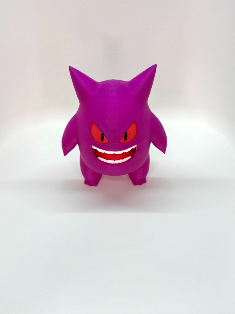 Özel Üretim Gengar (Pokémon) 3D Baskı Koleksiyon Figürü (10 cm)