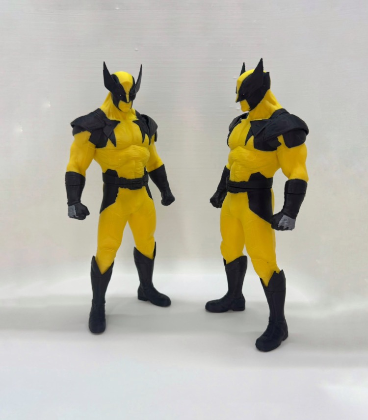 Özel Üretim Wolverine (X-Men) 3D Baskı Koleksiyon Figürü (18 cm)