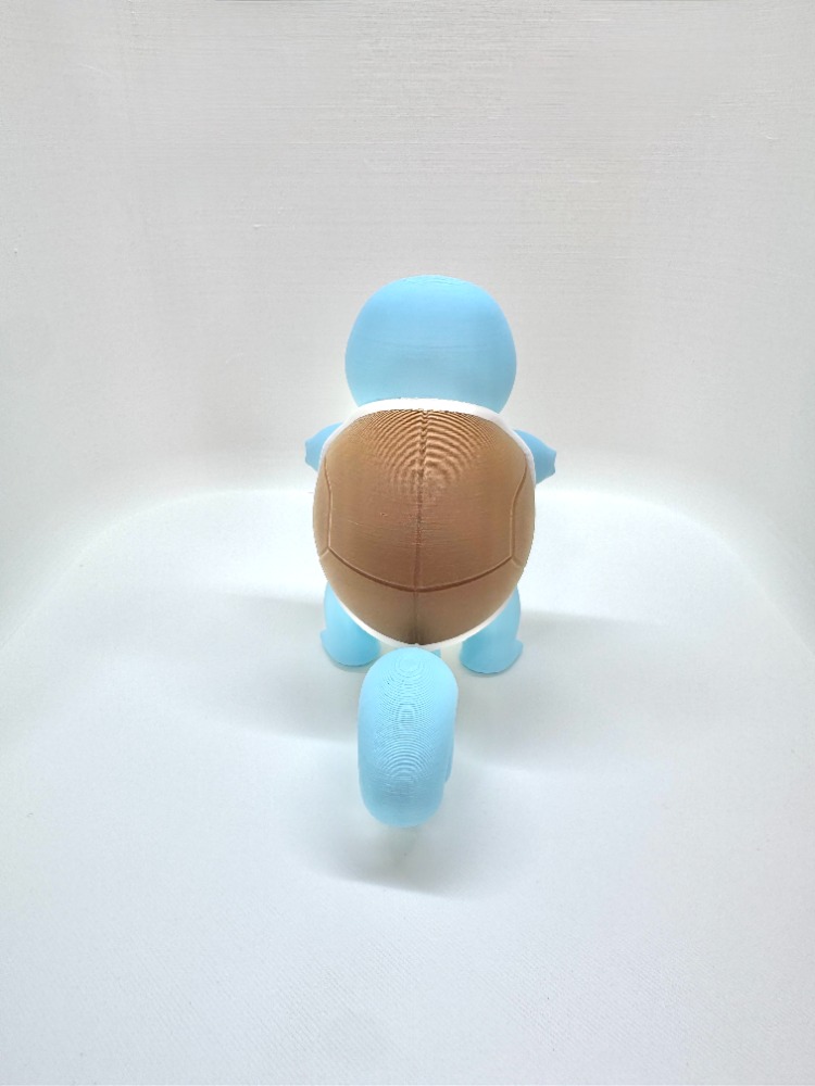Özel Üretim Squirtle (Pokémon) 3D Baskı Koleksiyon Figürü (10 cm)