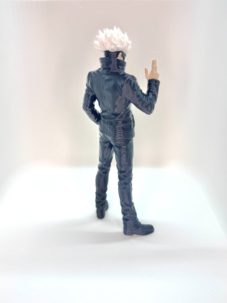 Özel Üretim Satoru Gojo (Jujutsu Kaisen) 3D Baskı Koleksiyon Figürü (18 cm)