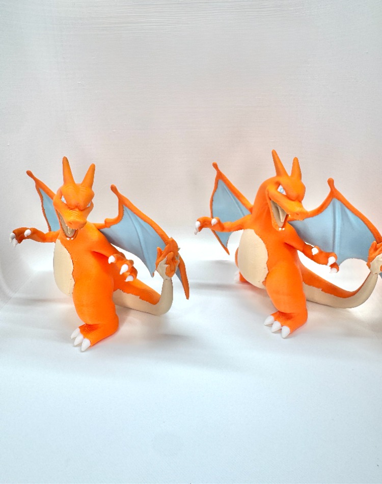 Özel Üretim Charizard (Pokémon) 3D Baskı Koleksiyon Figürü (10 cm)