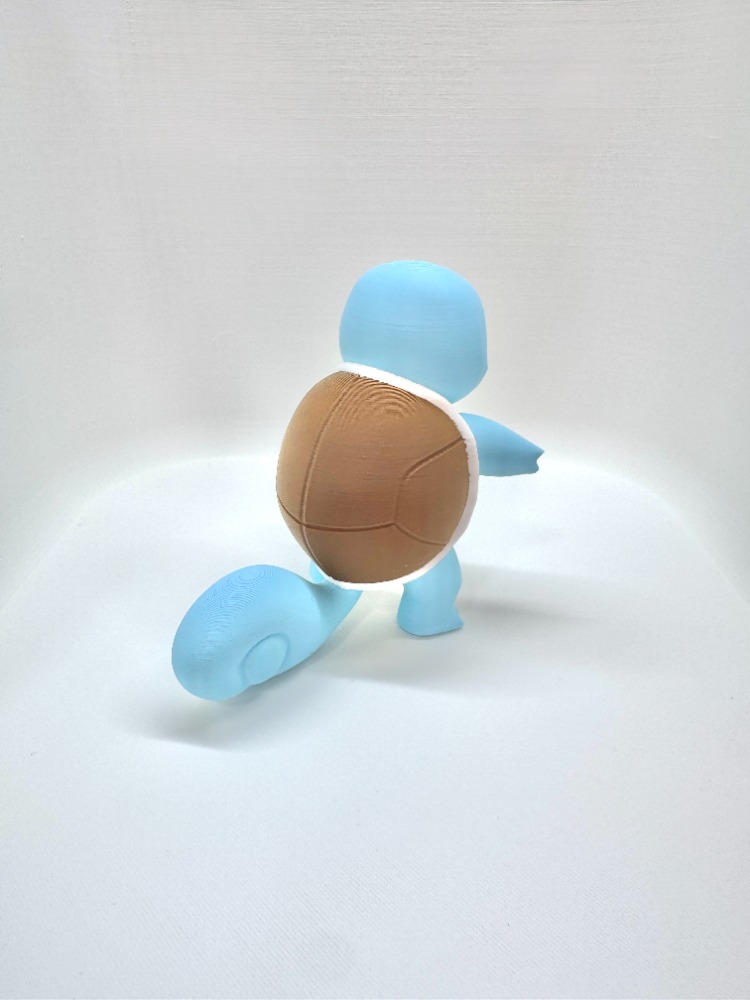 Özel Üretim Squirtle (Pokémon) 3D Baskı Koleksiyon Figürü (10 cm)