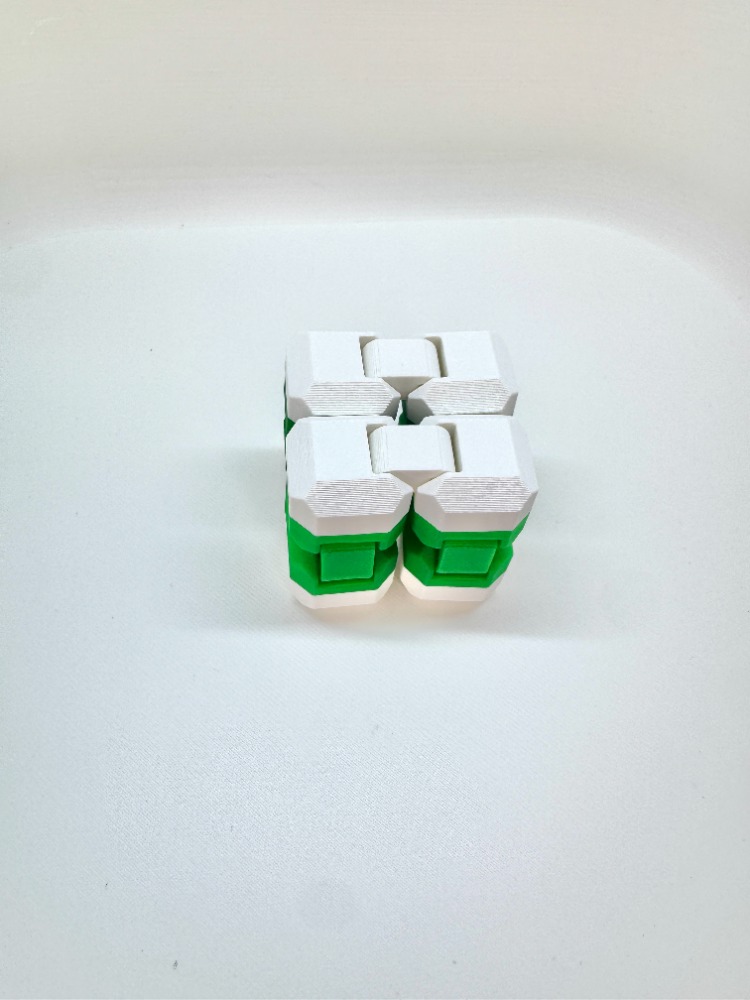 Özel Üretim Sonsuzluk Küpü (Infinity Cube) Stres Oyuncak 3D Baskı (8 cm)