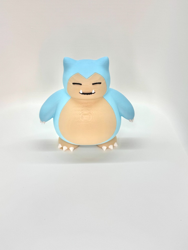 Özel Üretim Snorlax (Pokémon) 3D Baskı Koleksiyon Figürü (10 cm)