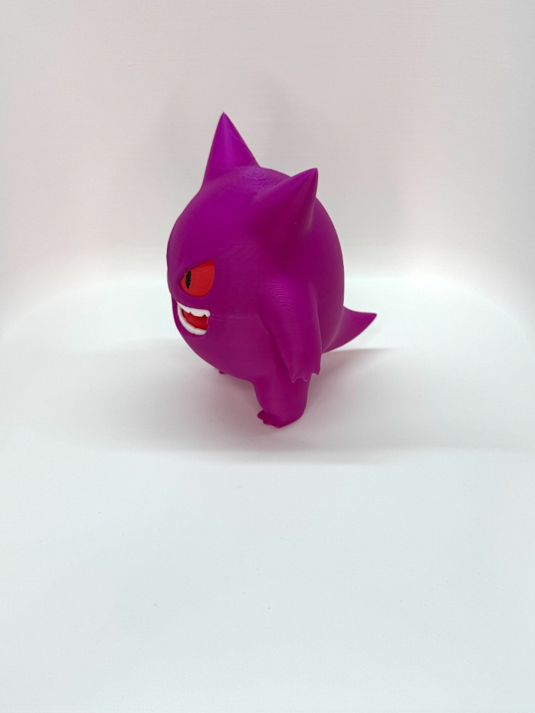 Özel Üretim Gengar (Pokémon) 3D Baskı Koleksiyon Figürü (10 cm)