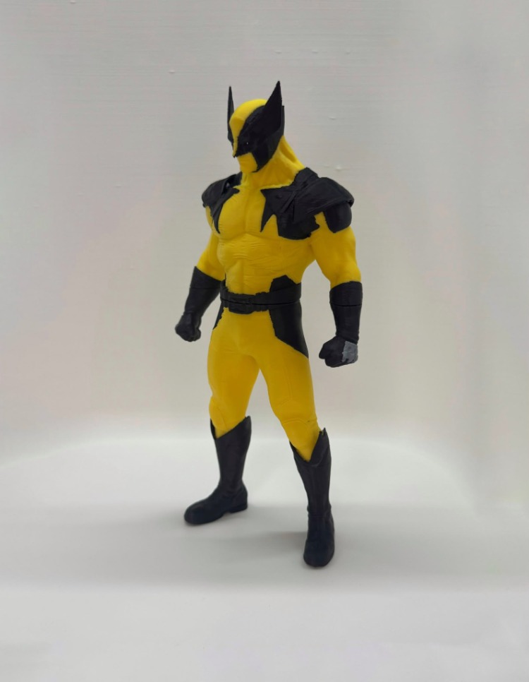 Özel Üretim Wolverine (X-Men) 3D Baskı Koleksiyon Figürü (18 cm)
