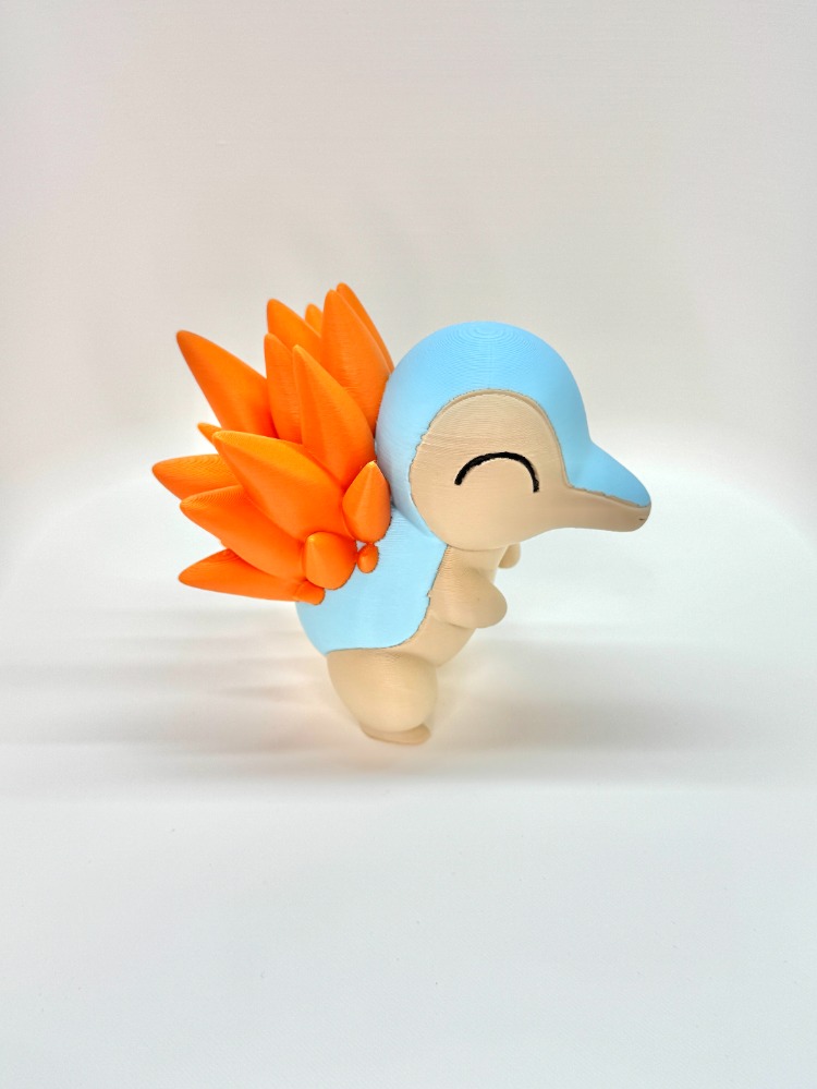 Özel Üretim Cyndaquil (Pokémon) 3D Baskı Koleksiyon Figürü (10 cm)