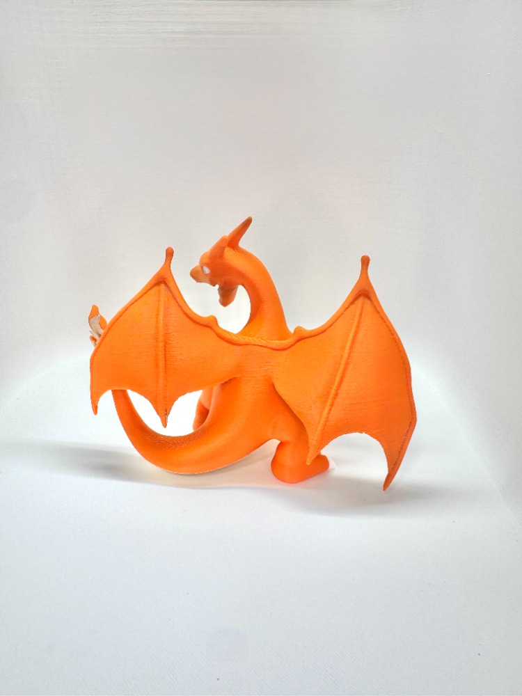 Özel Üretim Charizard (Pokémon) 3D Baskı Koleksiyon Figürü (10 cm)