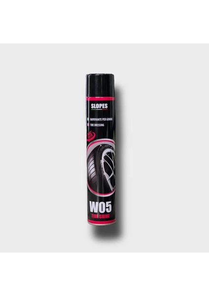 Slopes W05 Tyre Shine Lastik Parlatıcı Spray 500ML.