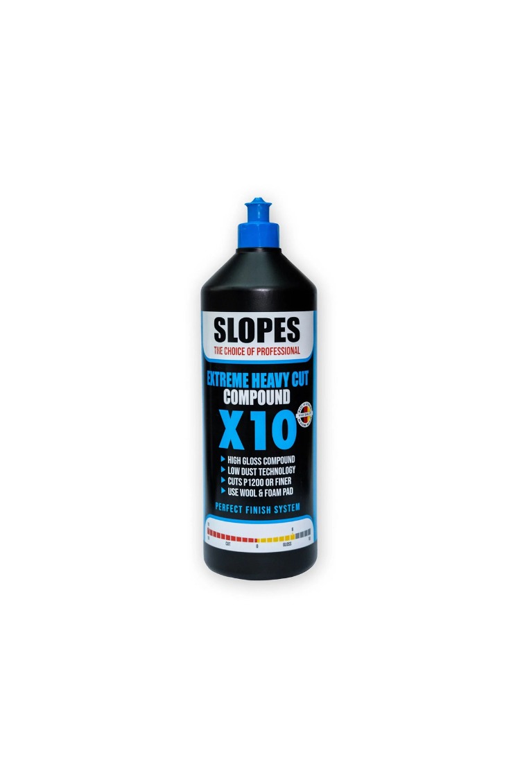 Slopes X10 Agresif Çizik Çıkarıcı Pasta 1lt