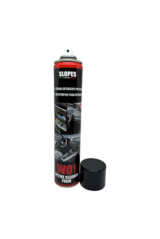 Slopes W01 Active Cleaner Foam Çok Amaçlı Temizleme Köpüğü 500ml.