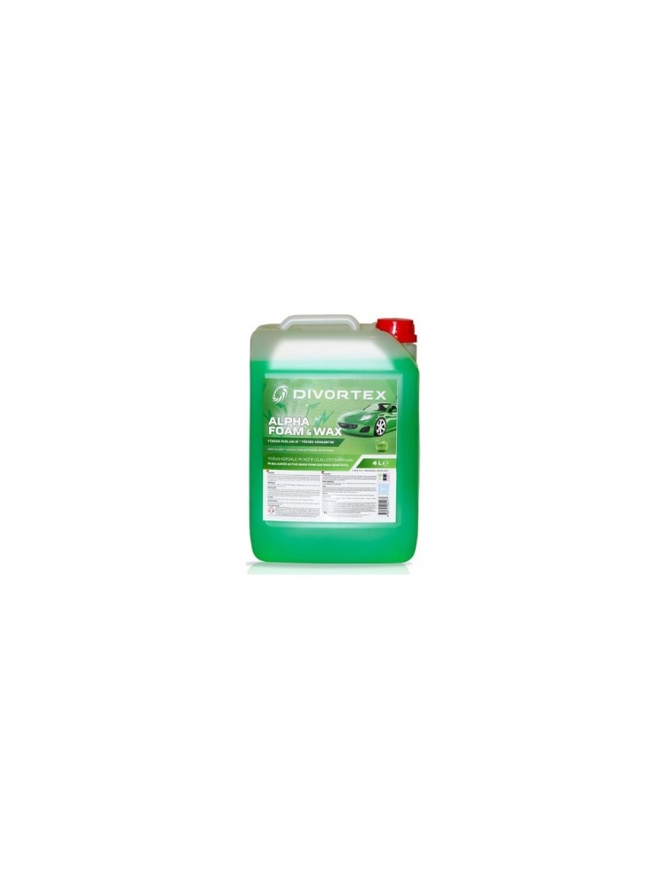 Divortex Alpha Foam Ph Nötr Cilalı Oto Şampuanı 4 Lt.