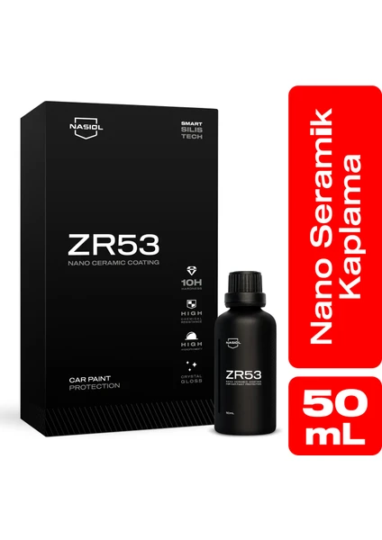 Nasiol ZR53 Araç Nano Seramik Kaplama ve Boya Koruma-10H-3 Yıl Dayanım-50ml