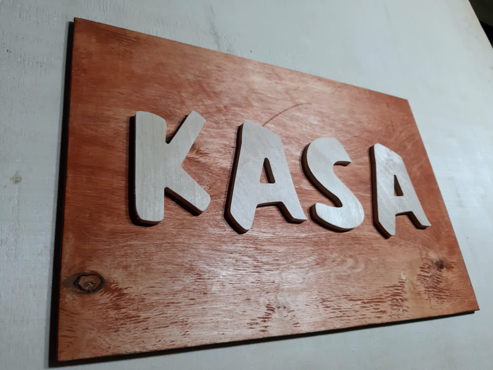 Kasa Yazısı Tabelası