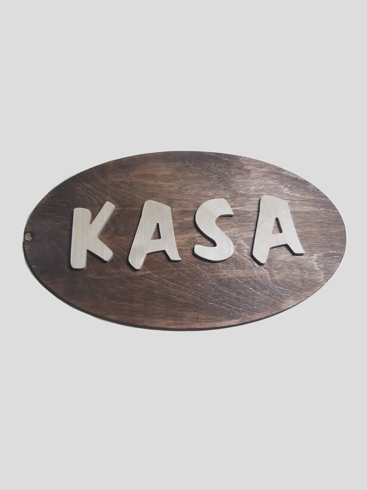 Oval Kasa Tabelası