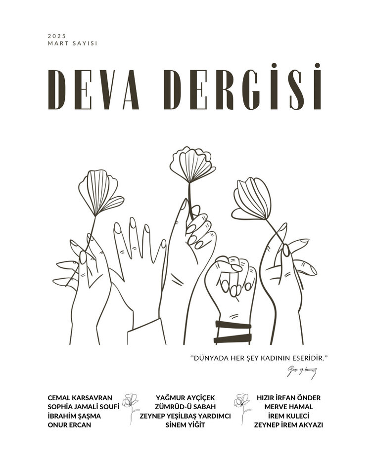 DEVA DERGİSİ 2025 MART SAYISI BASILI DERGİ