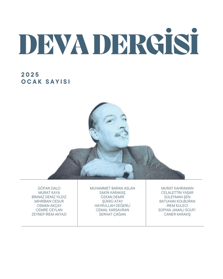 DEVA DERGİSİ OCAK 2025 SAYISI DİJİTAL BASIM