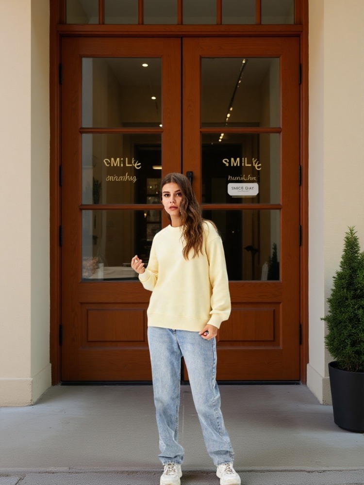 BASİC SWEATSHIRT OVERSİZE