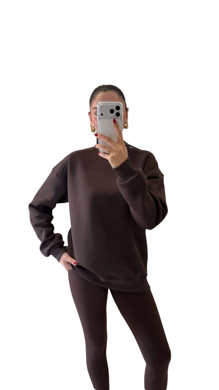 BASİC SWEATSHIRT OVERSİZE