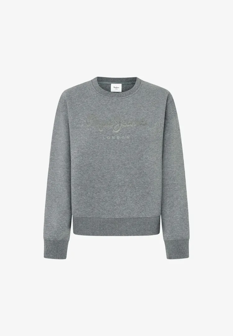PEPE JEANS SWEATSHIRT TEK RENK