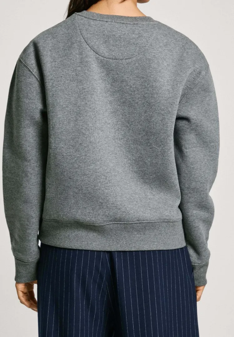 PEPE JEANS SWEATSHIRT TEK RENK