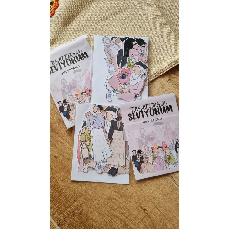 Tesettürü Seviyorum Sticker Paketi