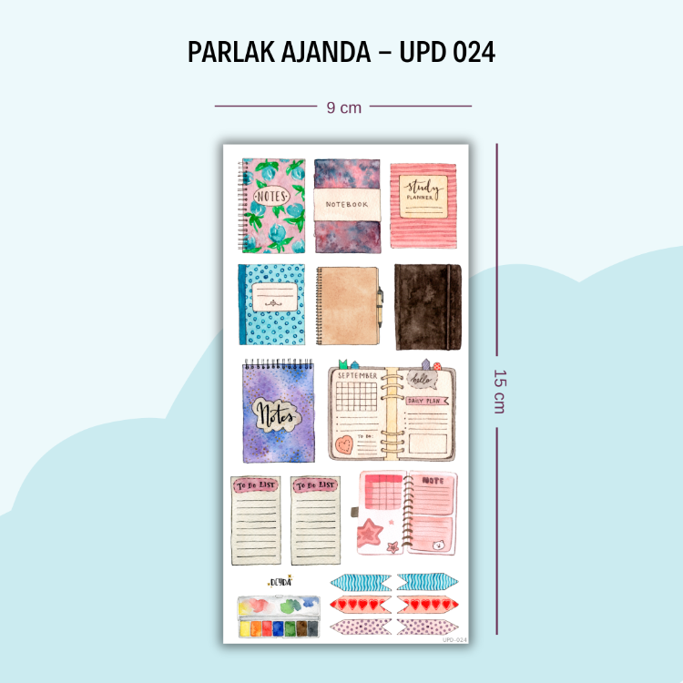 UPD-024 Ajanda Sticker