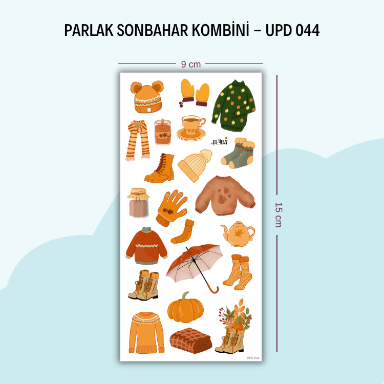 UPD-044 Sonbahar Kombini Sticker