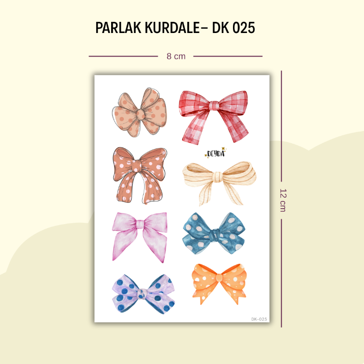 DK-025 Kurdele Sticker